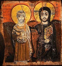 Cristo e abbà Mena